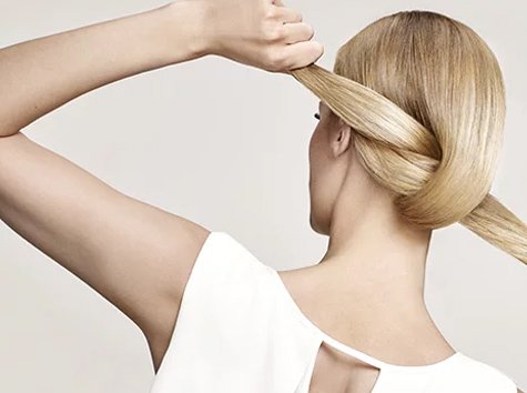within-garnier-our-heritage-model-tying-hair-up